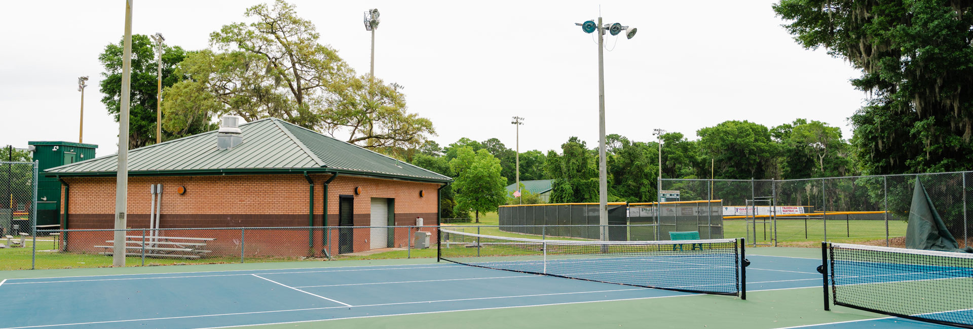 Beaufort High School, Bluffton High School and Whale Branch Early College, Tennis Courts resurfaced by Ajax Building Company